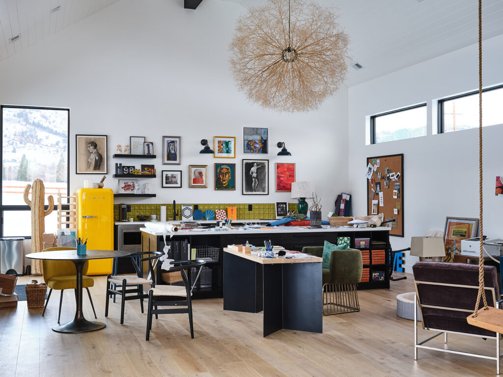 Design Studio in Stephanie Hunt Park City Home