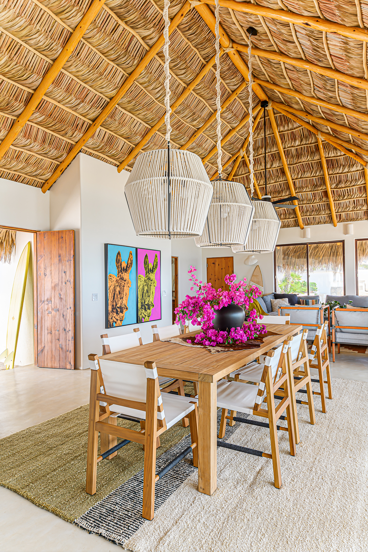 Dining Area in Baja House by Raili Clasen
