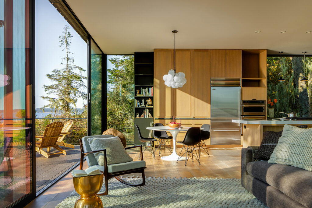 Dining Area in Lopez Island House