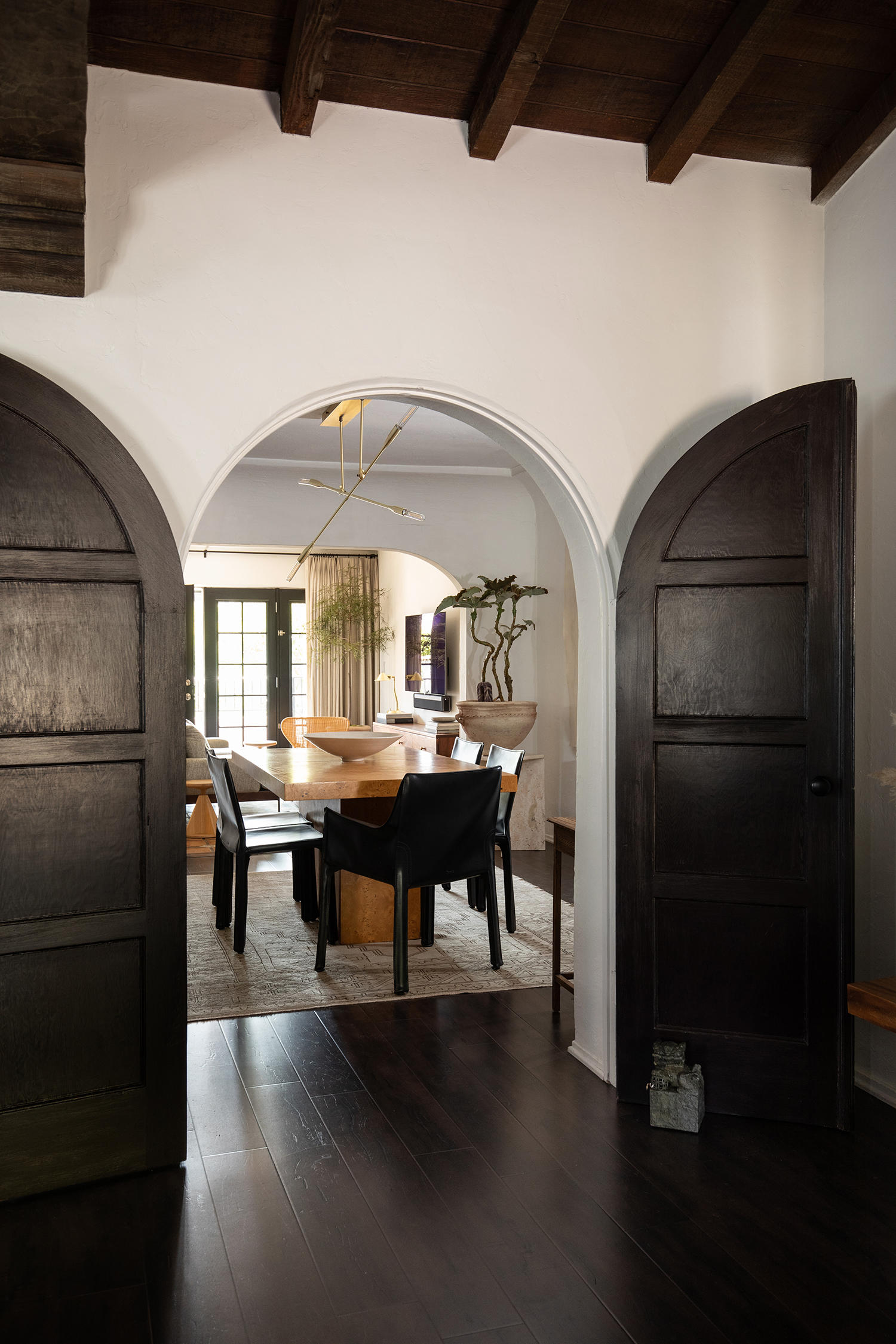 Dining Room Entry in Pasadena Bungalow by Shialice Spatial Design
