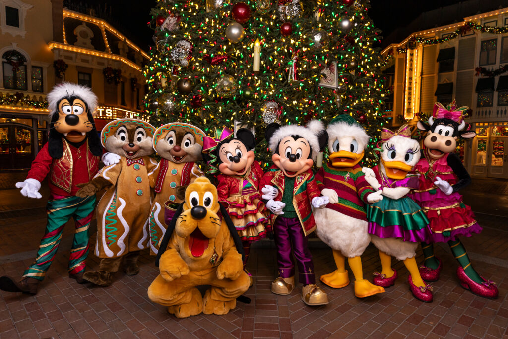 Disneyland Characters Holiday
