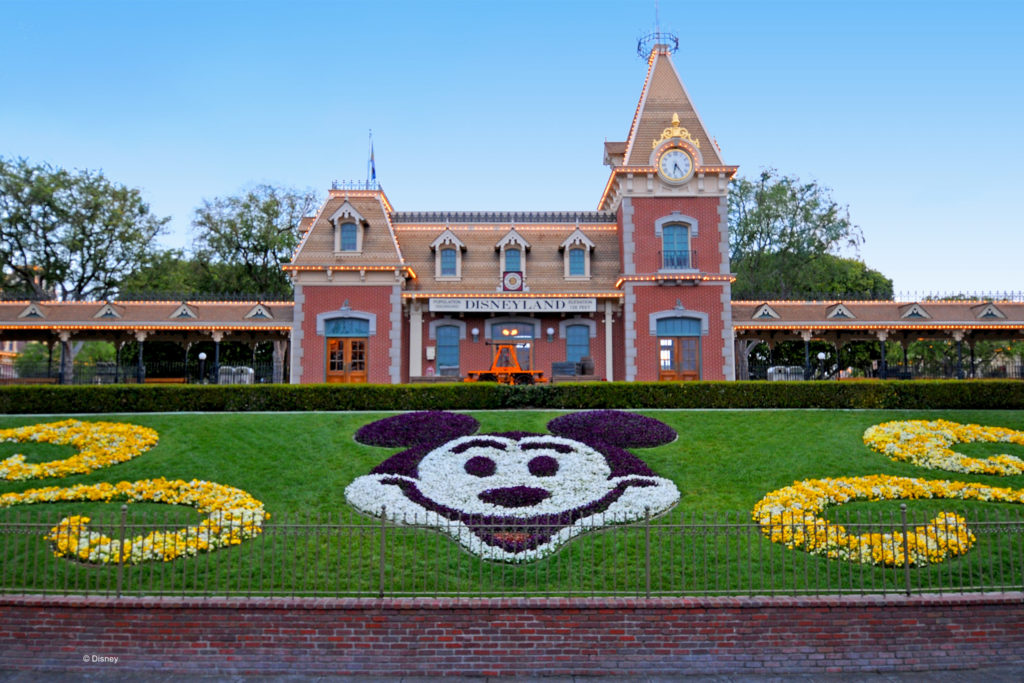 Disneyland garden