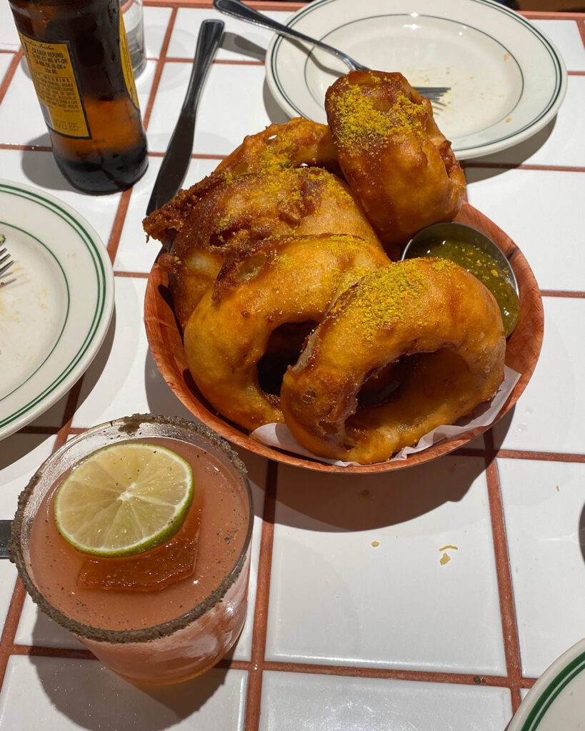 Dosa Onion Rings from Pijja Palace