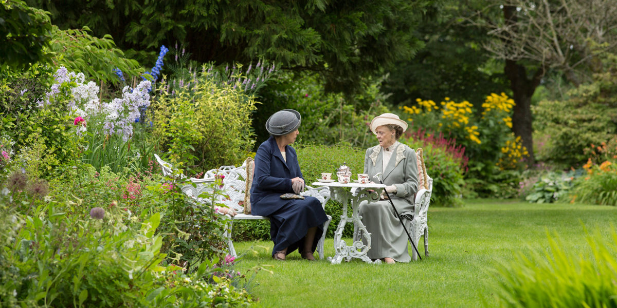 downton abbey garden