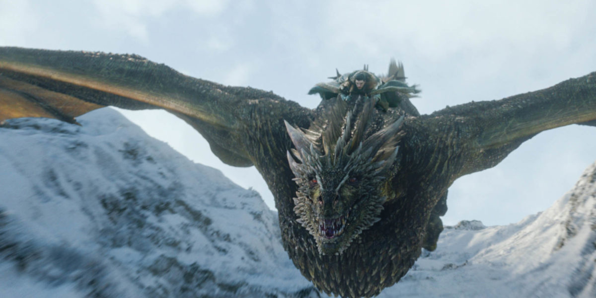 Dragon and Jon Snow, Game of Thrones