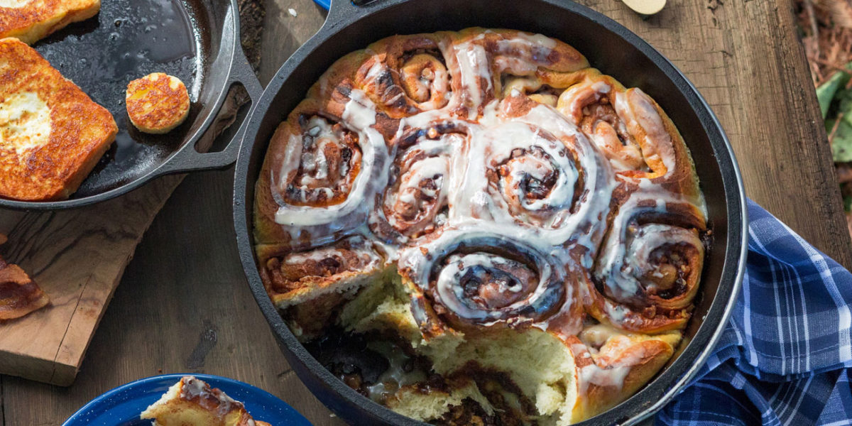 Dutch Oven Cinnamon Rolls Recipe Sunset Magazine