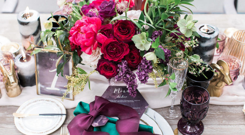 10 Bold Décor Ideas for Your Jewel Tone-Inspired Wedding
