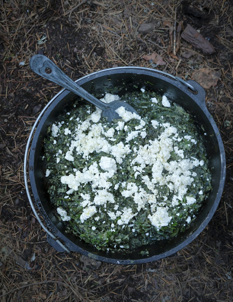 Greek Spinach Rice (Spanakorizo)