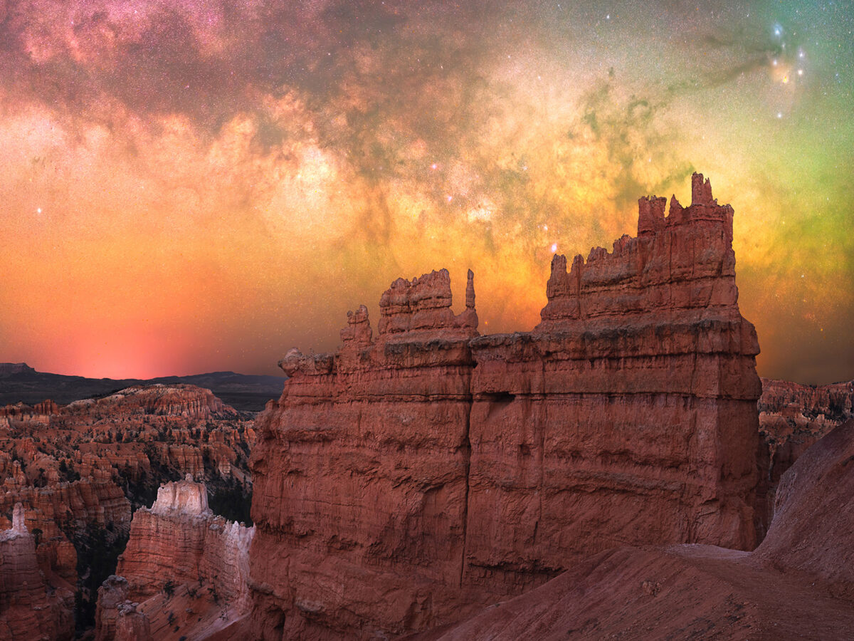 Milky Way Over Bryce Amphitheater