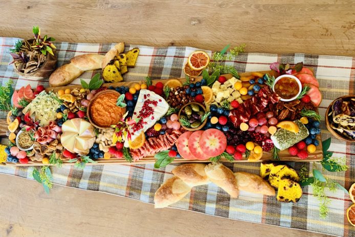 DIY-cheese-charcuterie-centerpiece-simple-life-things-trader-joes