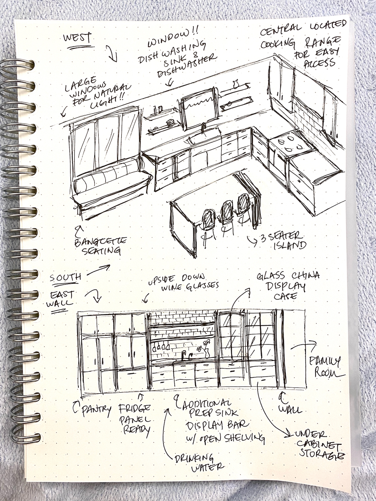 Elkhorn Kitchen Layout by Linette Dai Design