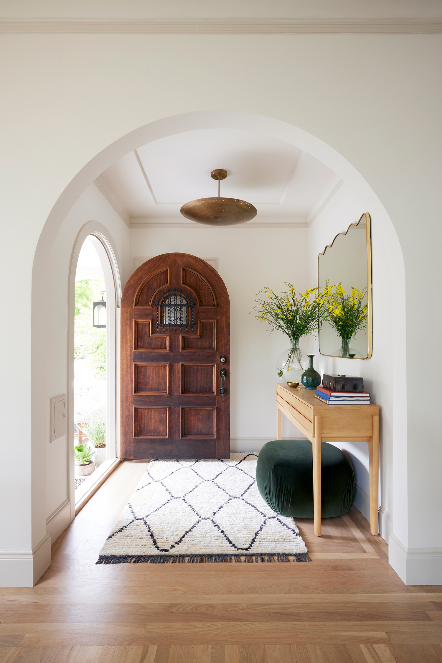 Entry in French Normandy Alameda House by Jen McAnaney