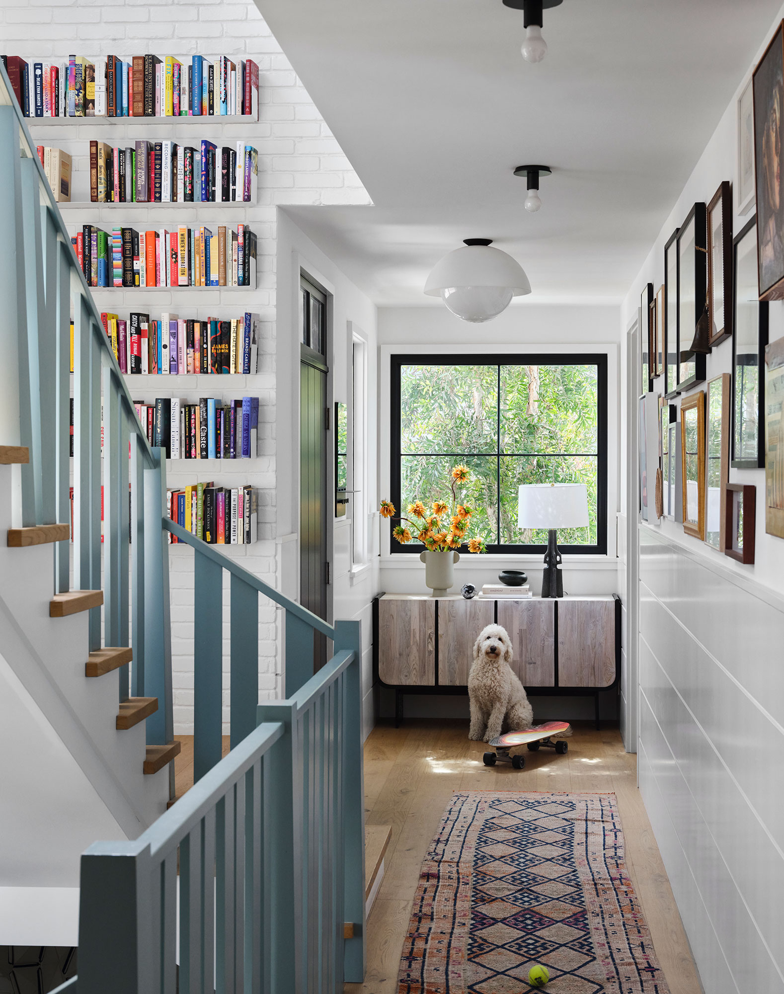 Entryway Staircase in Glennon Doyle and Abby Wambach's House