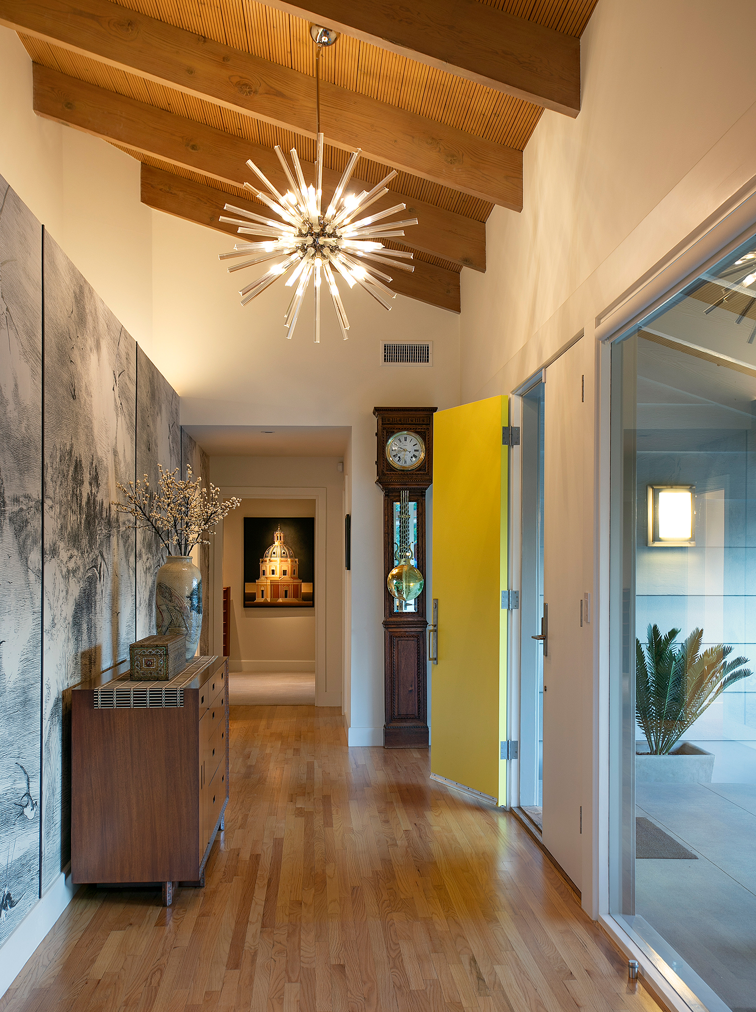 Entryway Starburst Light by Hub of the House Studio