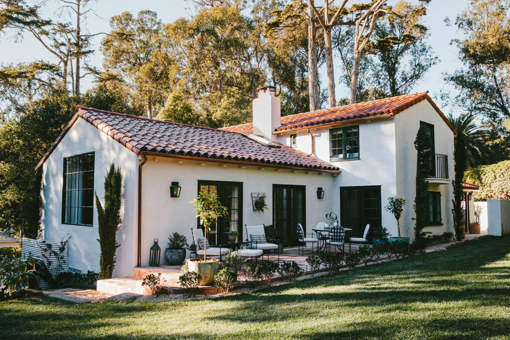 Exterior Montecito House by Jennifer Miller Studio