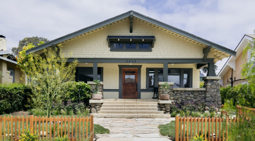A Dilapidated 1912 Craftsman Is Brought Back to Life with California-Cool Style