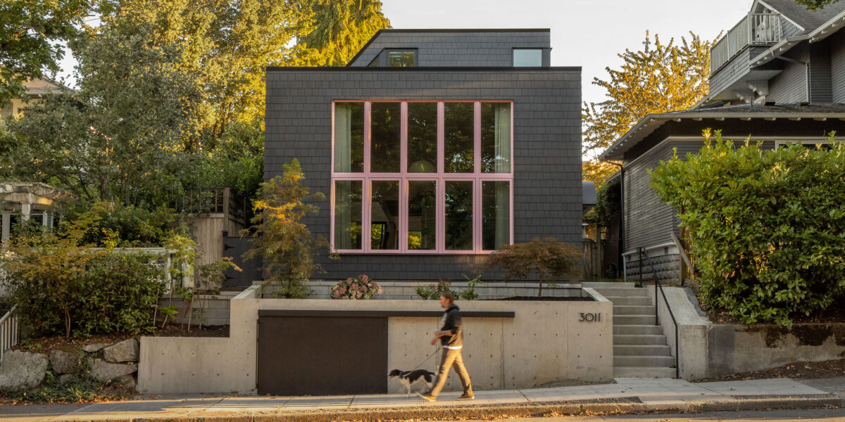 Exterior Seattle Art Studio House by SHED Architecture