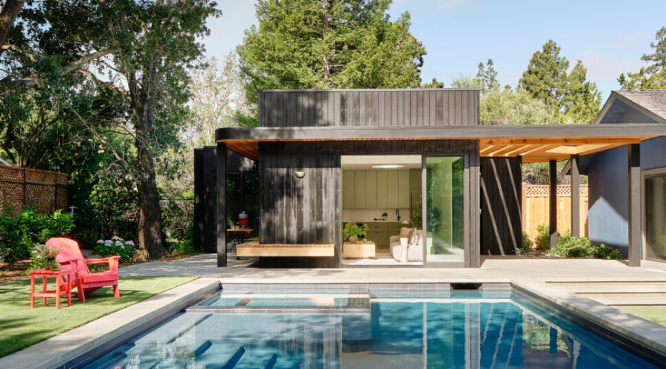 This 720-Square-Foot Sculptural ADU Was Designed for Both Work and Play