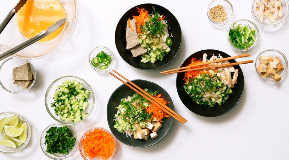 How to Make Bánh Mì Noodle Bowls