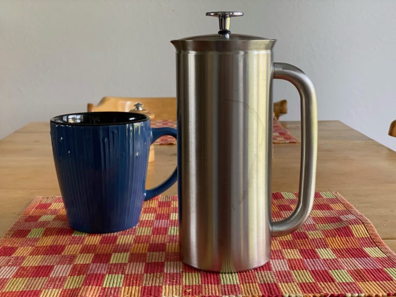 How to Brew Coffee with a French Press 