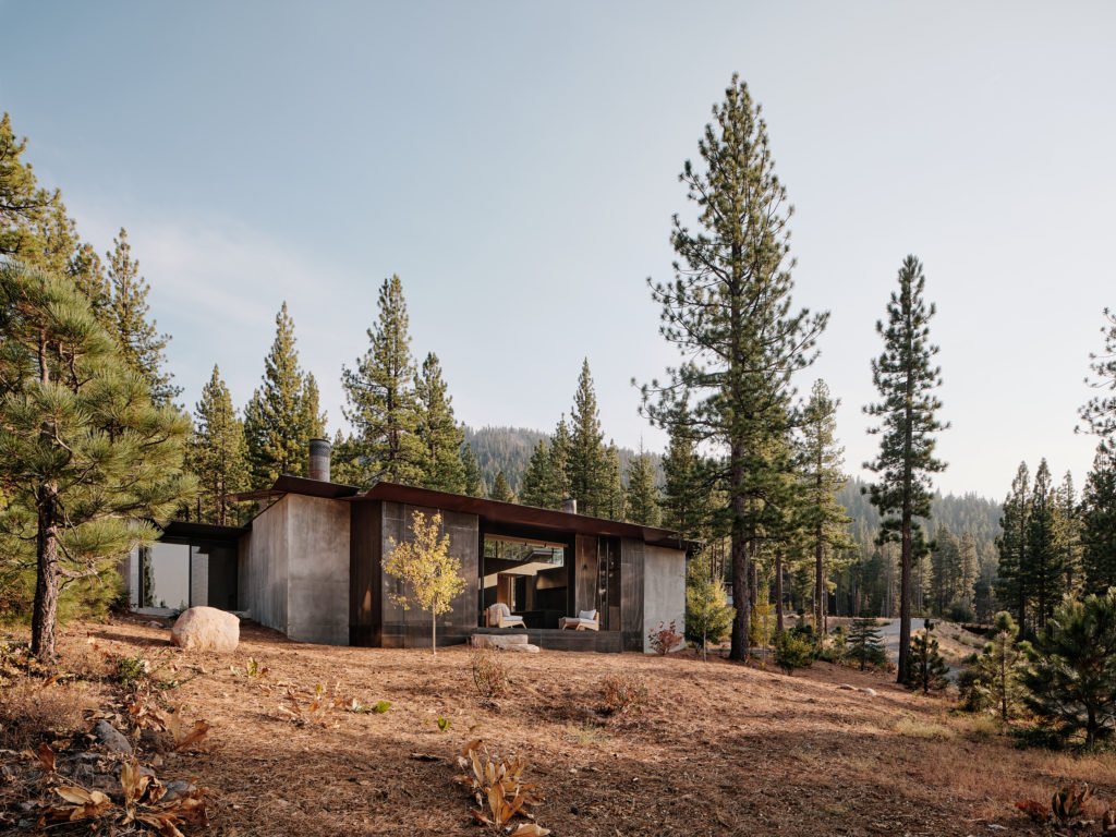 The CAMPout house above Lake Tahoe, designed by Faulkner Architects