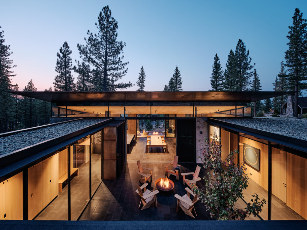 The CAMPout house above Lake Tahoe, designed by Faulkner Architects