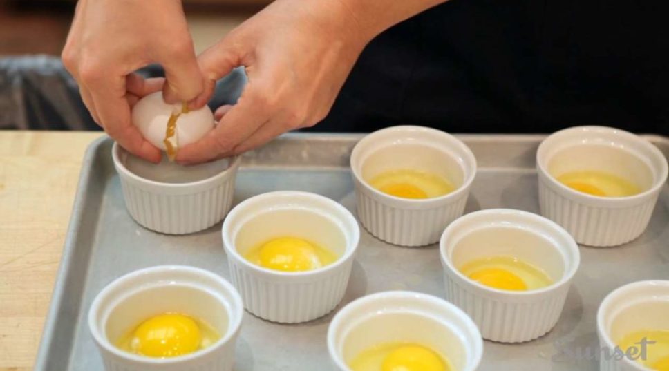 The fastest way to cook eggs for a crowd