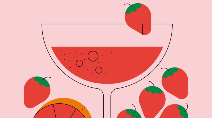 feel good smoothies grapefruit illustration