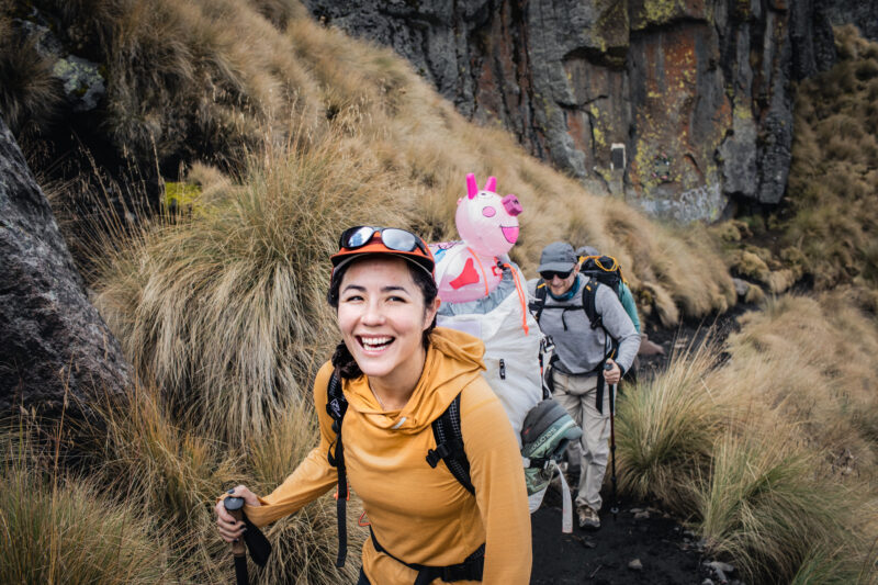 SWS Mountain Guides Mexico Volcanoes Expedition: Hikers