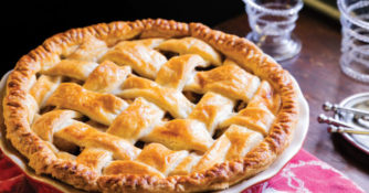 Cardamom-Apple Pie with Hazelnuts