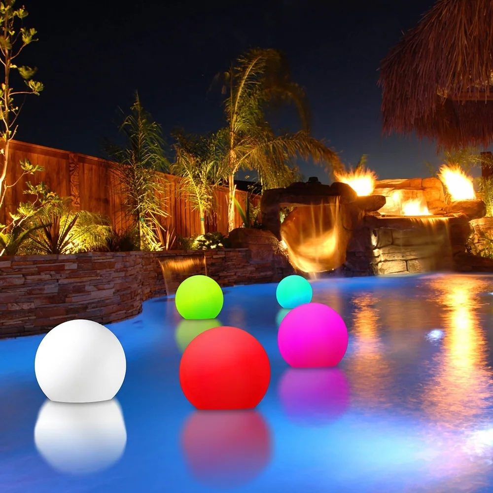 Floating LED Glowing Spheres
