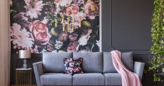 Floral Wallpaper Room