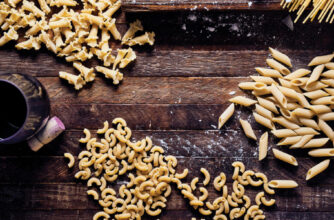 Still Life of Various Pasta Shapes