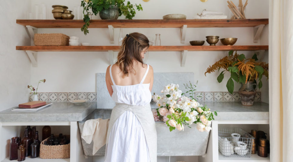 This Florist's Studio Is Filled with Kitchen Remodel Ideas—How to Steal the Look