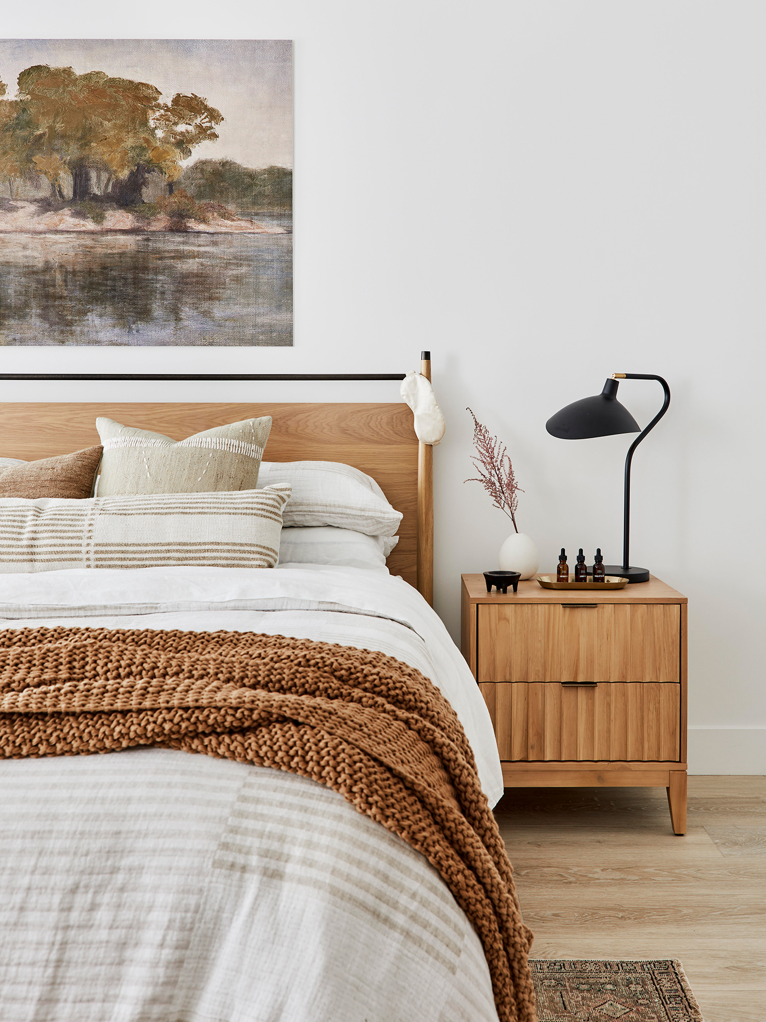 Fluted Nighstand Anita Yokota