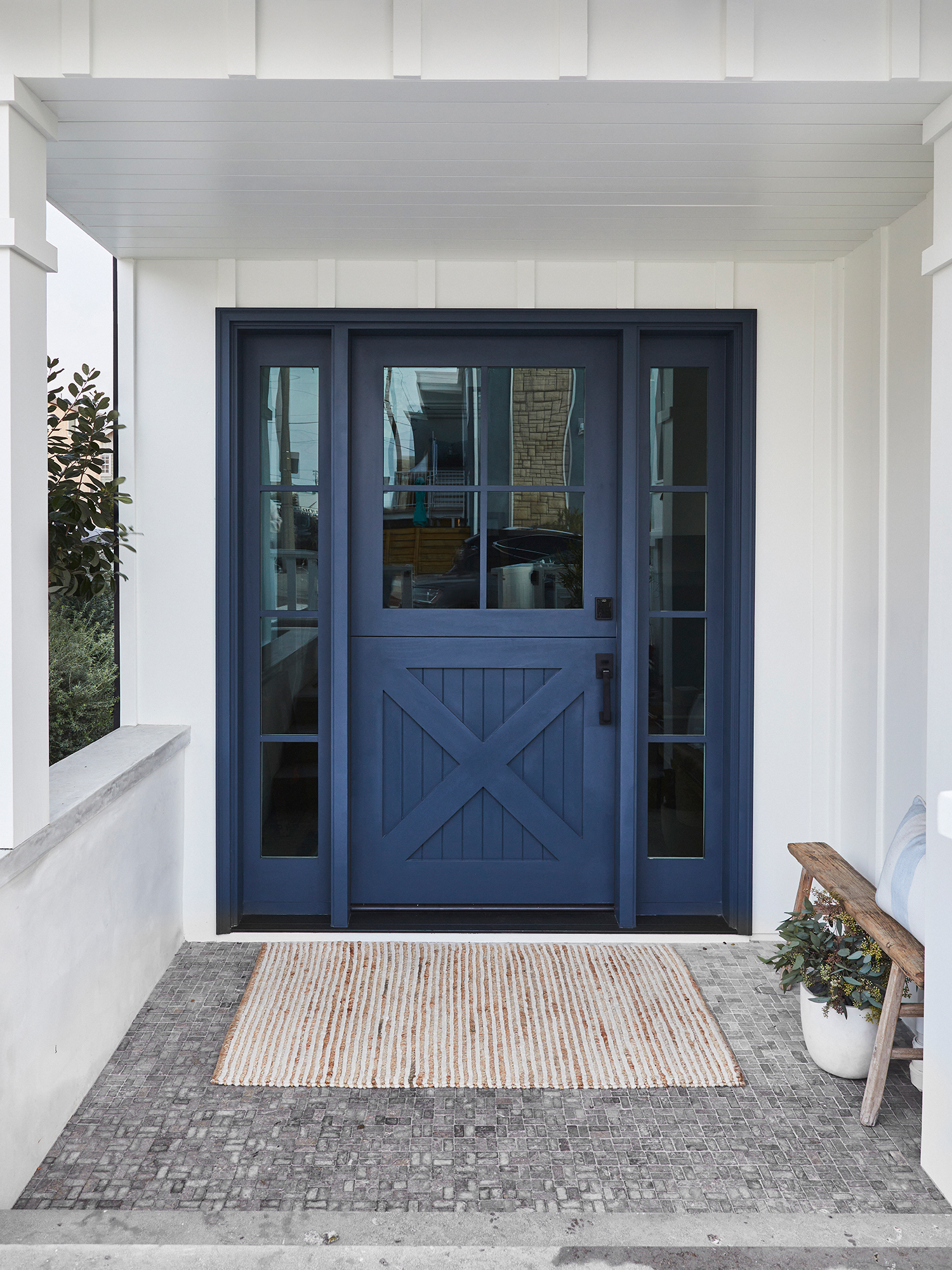 Front Door in Hermosa Beach House by Christine Vroom
