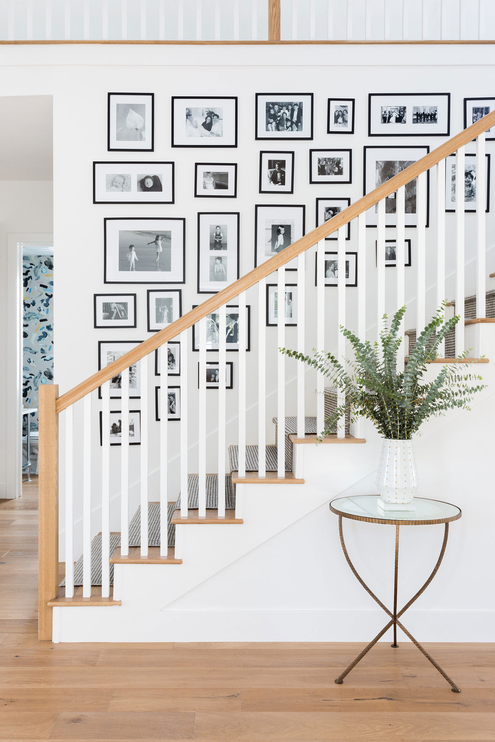 Gallery Staircase by Jenn Feldman Designs