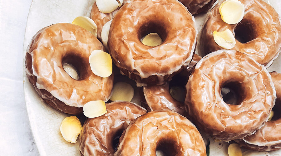 Vanilla-Glazed Donuts