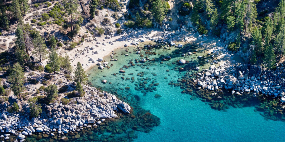 Gray Malin Secret Cove Beach Lake Tahoe