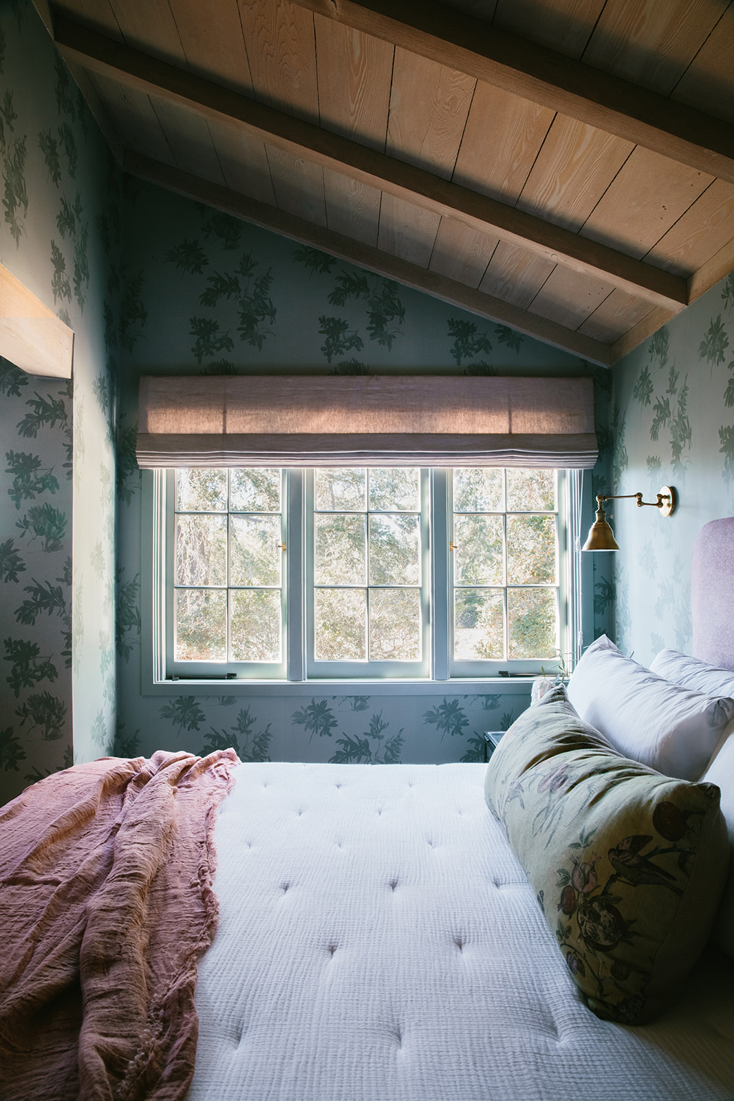 Guest Bedroom in Montecito House by Jennifer Miller Studio