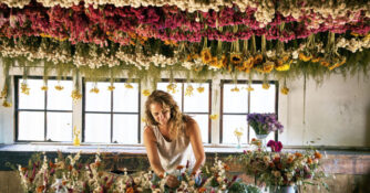 Hannah Muller Full Belly Farm Floral Arranging Bud Vases