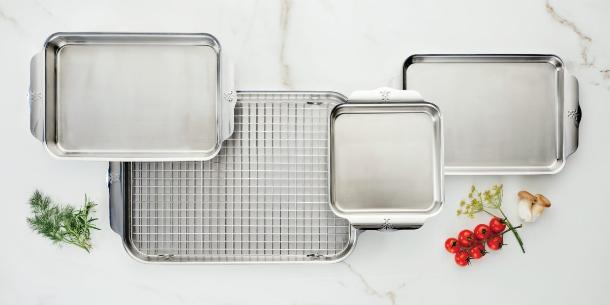 Set of Four Hestan Baking Pans