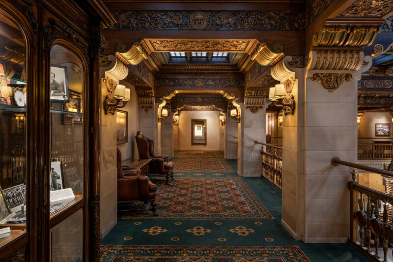 Historic Hotel Davenport Lobby Mezzanine