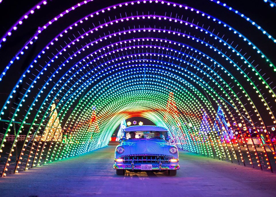 Christmas in Color light display Denver