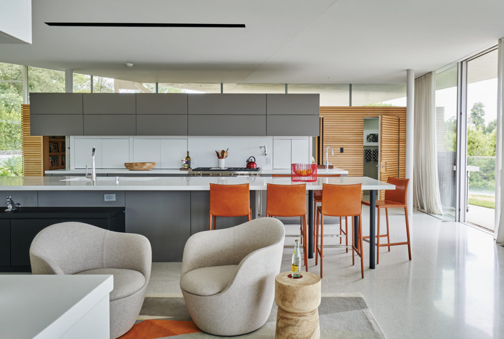 Hollywood Hills Gluck Modernist Home Kitchen