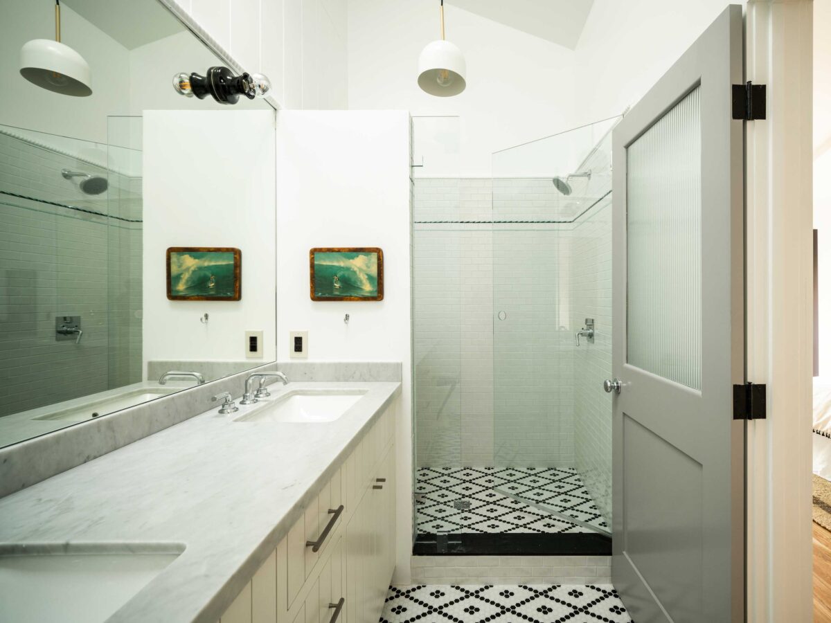 Tiled Bathroom