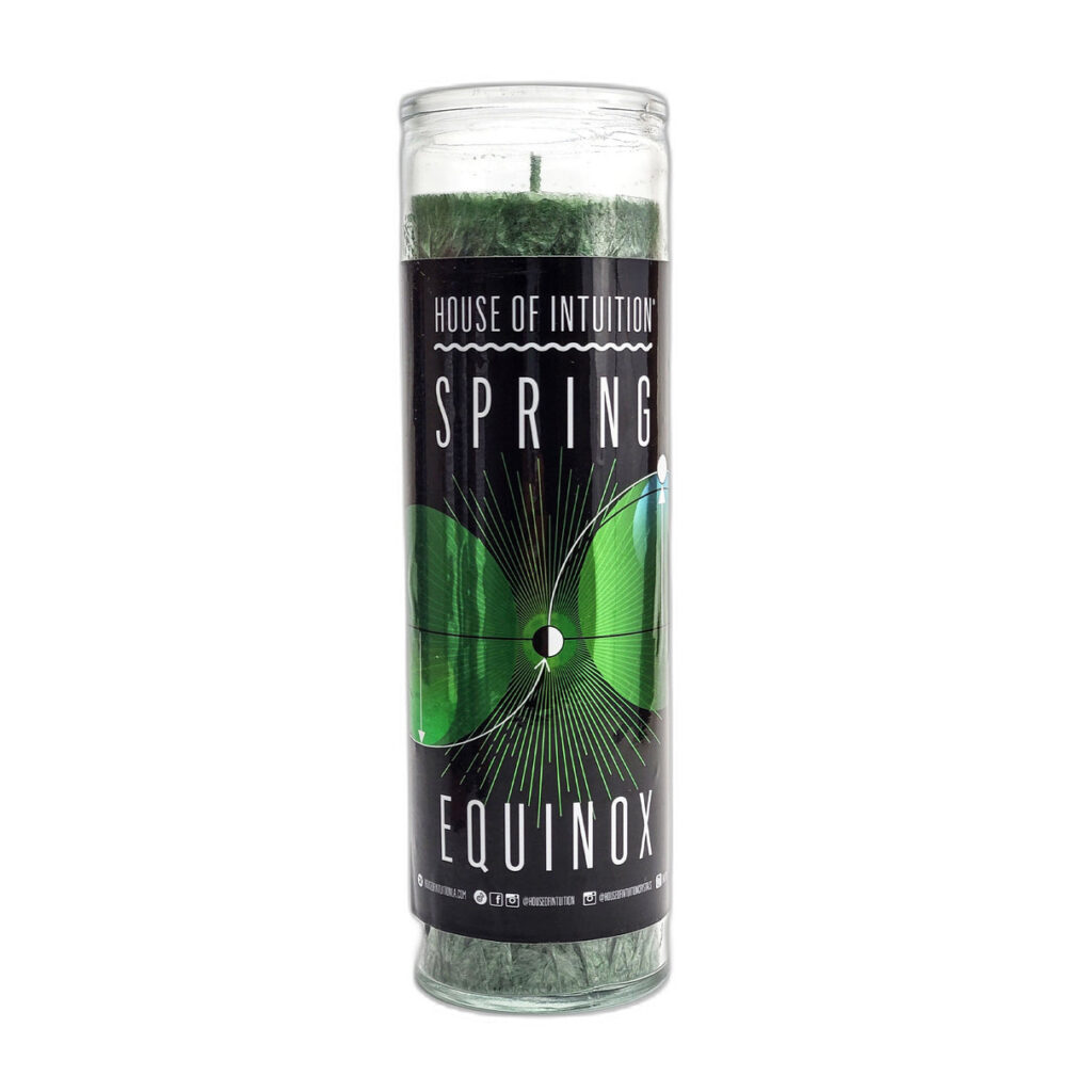 House of Intuition Spring Equinox Candle