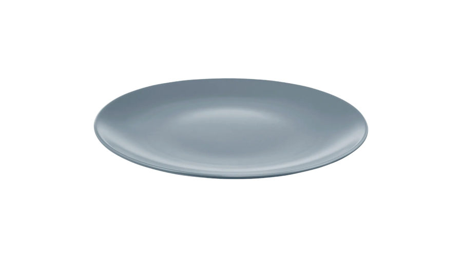 DINERA Plate in Gray-Blue