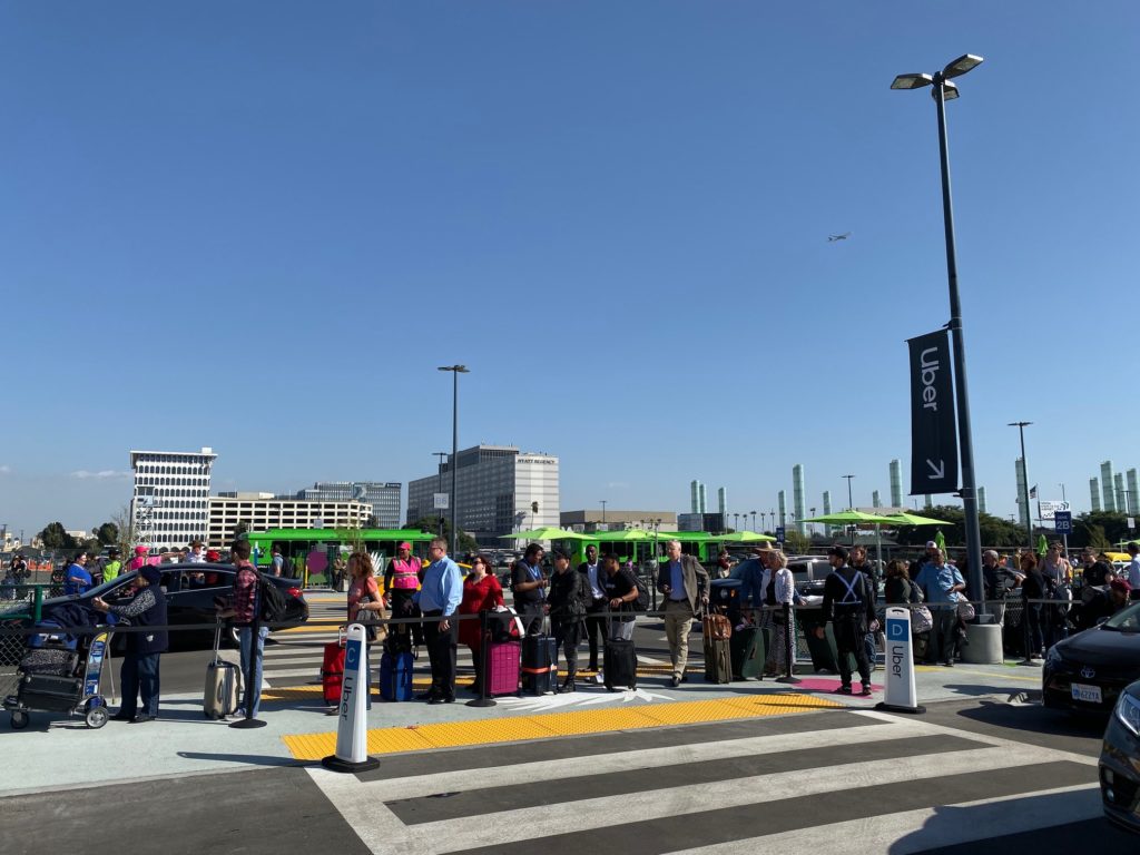 LAX Just Changed Their Rideshare PickUp System, Is Now More of a