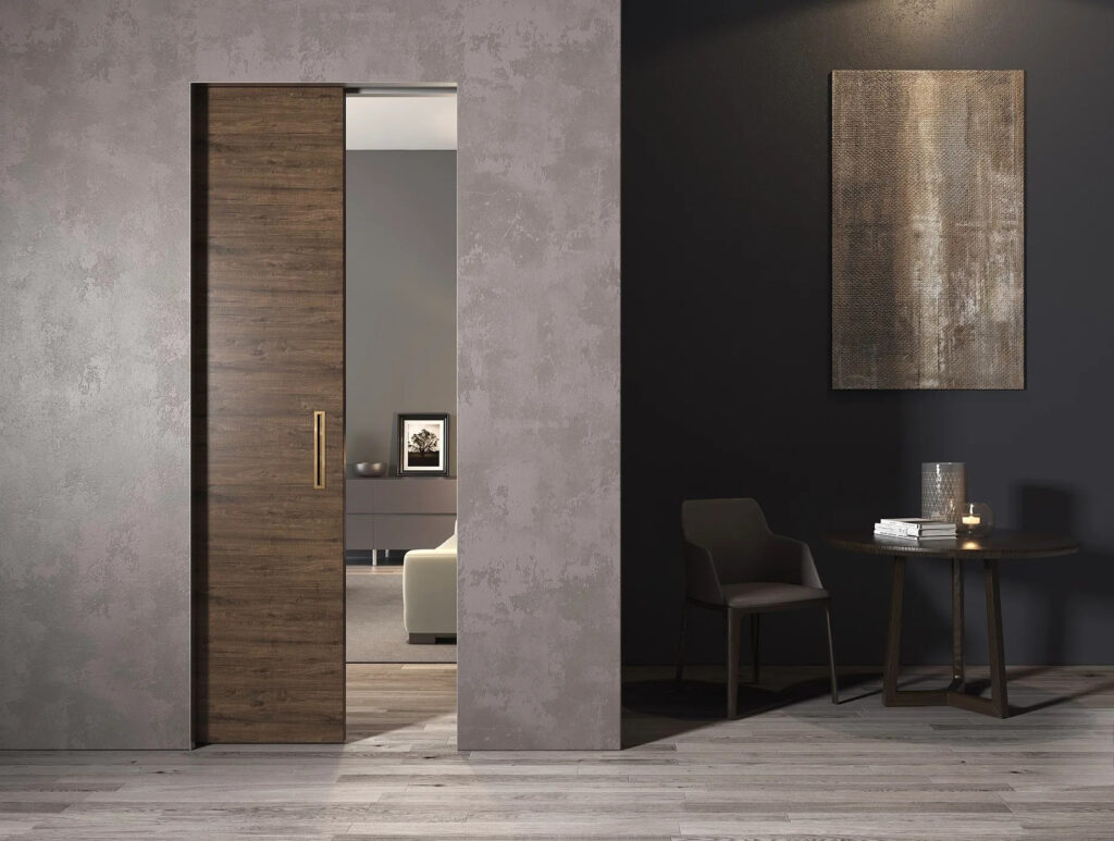 Insensation Frameless Pocket Door